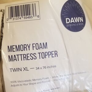Memory Foam Mattress Topper